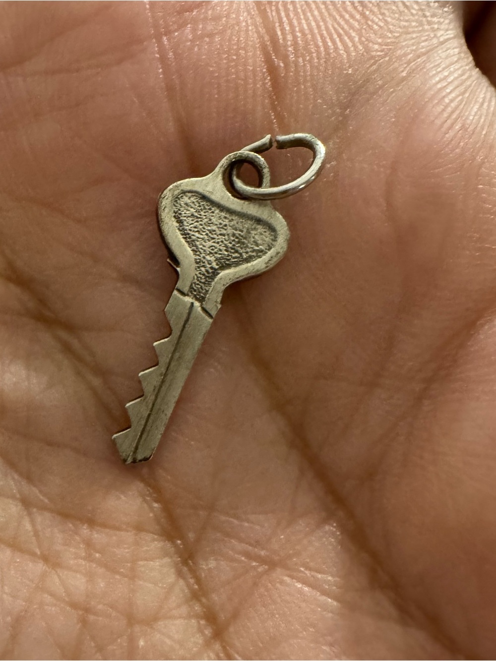 Vintage Tru Kay Sterling Key Charm